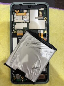 AQUOS Wishのバッテリー交換