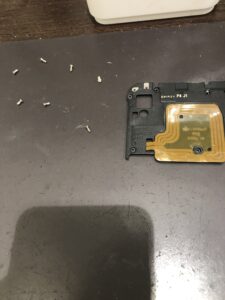 Galaxy A20の修理中