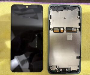 AQUOS Wishのバッテリー交換