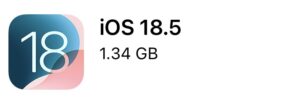 IOS18.5がリリースされました