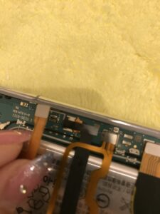 Xperia５Ⅲの修理中