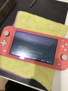 Switch liteの修理前
