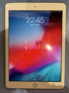 修理後のiPad6の状態