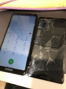 AQUOS Sense4liteの修理後