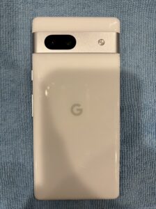 修理後のGoogle Pixel7Aの状態