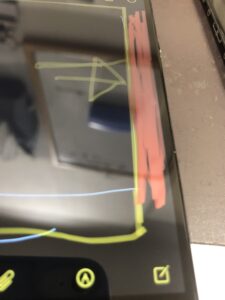 画面修理後のiPhoneSE2