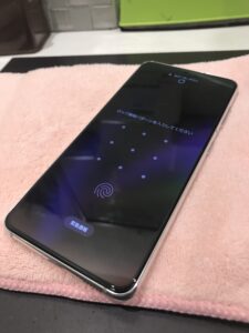 GalaxyS21の修理前