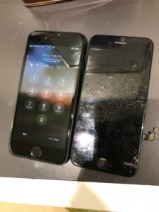 iPhoneSE3の修理後