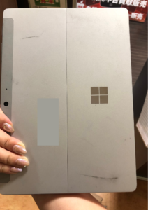 surfaceの修理紹介