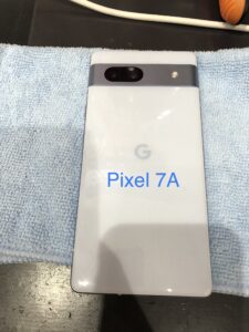 バッテリー交換前のPixel7A