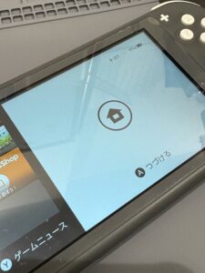 液晶交換修理後