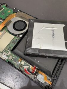 バッテリー交換修理後