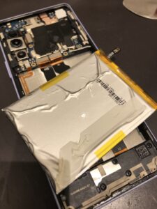 Xperiaバッテリー交換後