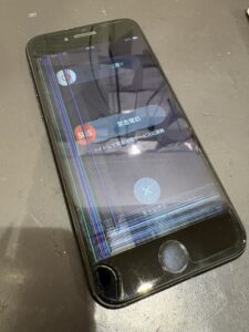 液晶画面交換修理前