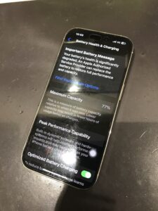 iPhone14Proの修理前