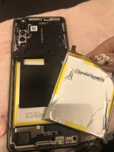 Xperia10Ⅲ Liteの修理中