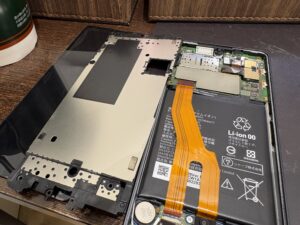 AQUOSバッテリー交換