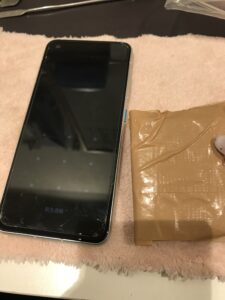 ZenFone8の修理後