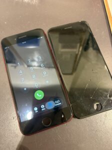 液晶画面交換修理後