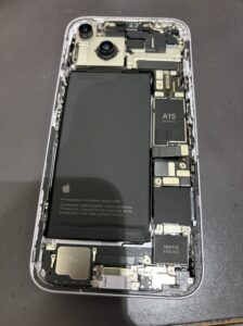 バックパネル交換後