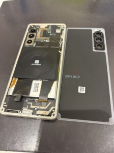 Xperia5Ⅳの修理中