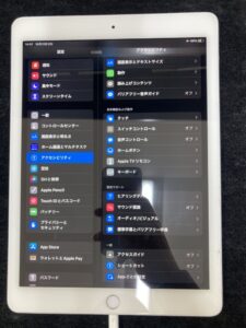 iPad 充電不可 修理完了後の状態