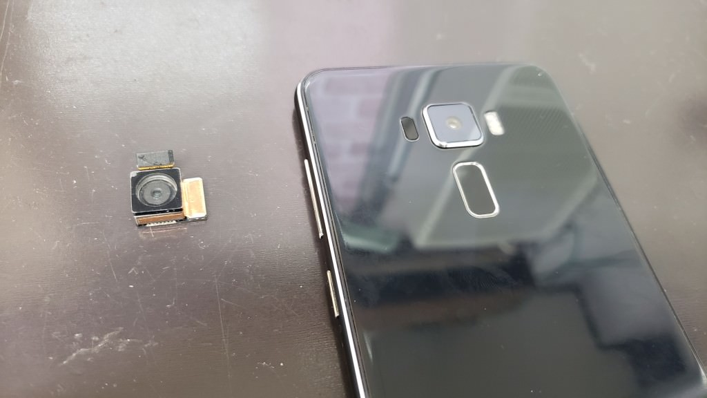 【和歌山市片岡町から】撮影画面が白くぼやけるZenFone 3、カメラ交換で綺麗に写るようになりました