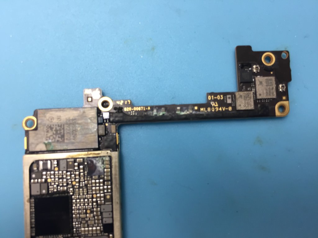 iPhone 8 水没復旧