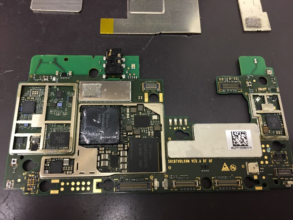 Dtab Compact(D-01J) 水没復旧修理