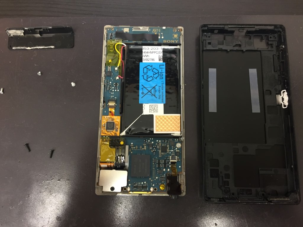 SONY Walkman NW-F805 バッテリー交換