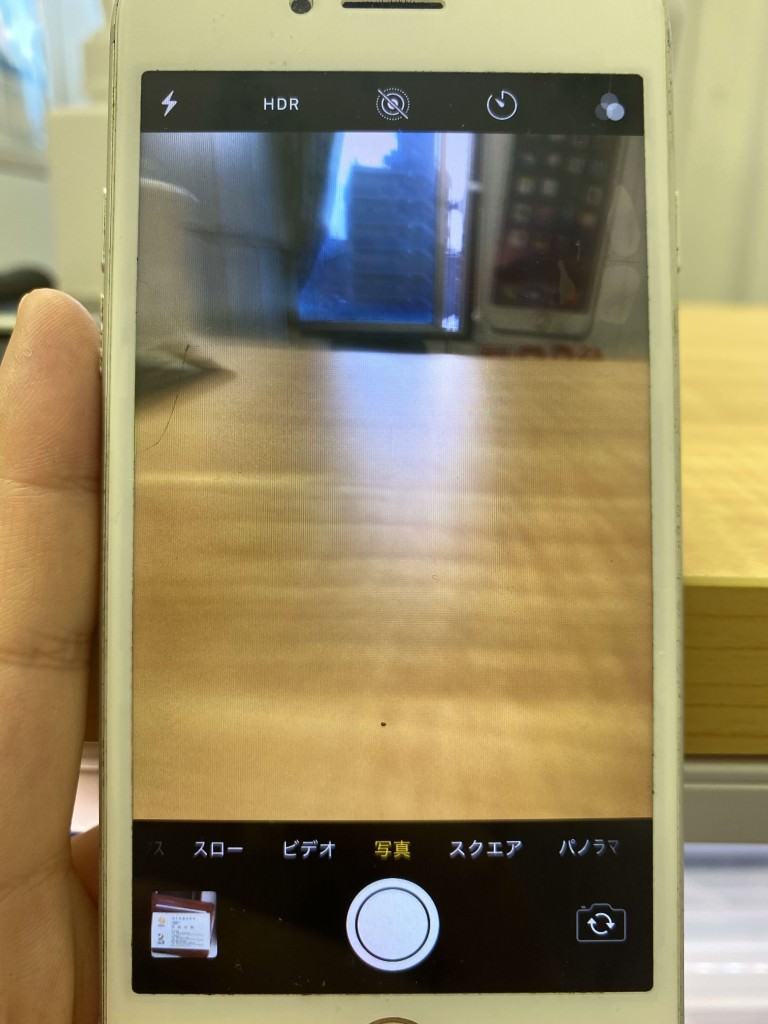 iPhone 7 バックカメラ 震える 手振れ補正機能故障 カメラ交換修理