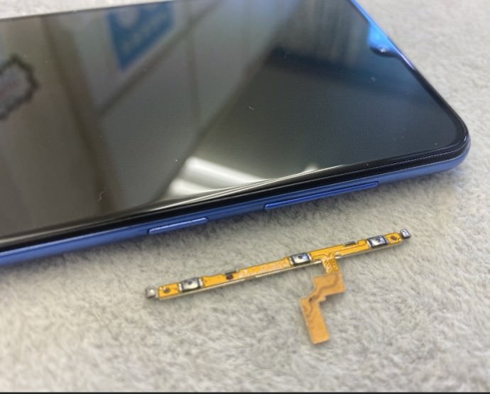 Galaxy A30 電源ボタン交換修理　電源ボタンが反応しない