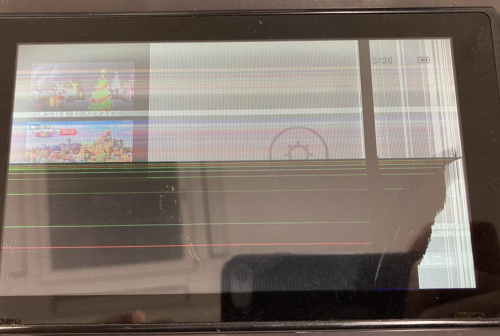 Switch液晶破損