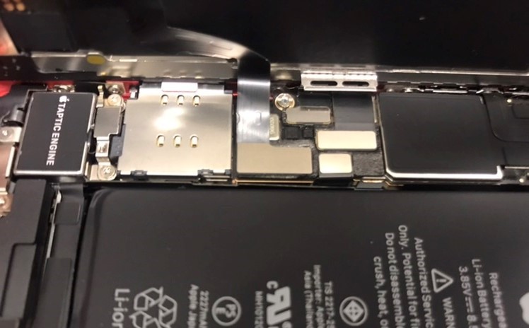 iPhone12mini画面交換前03