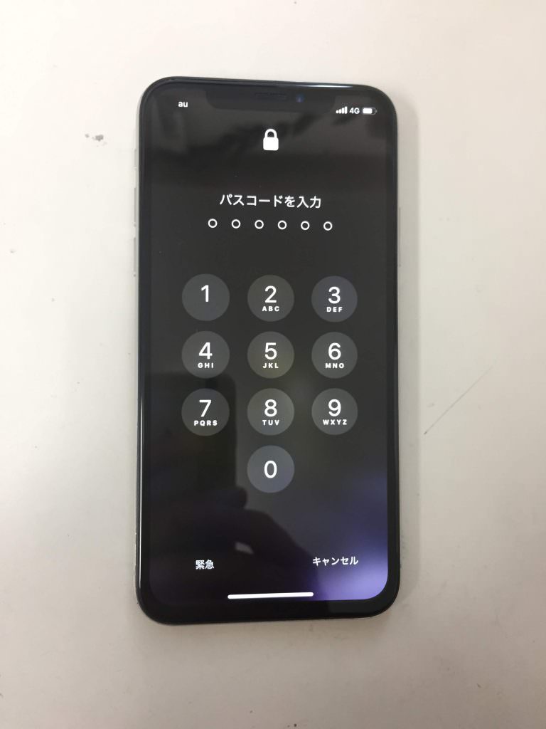 iPhoneX　画面交換修理　スマホスピタル熊本店