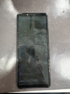 Xperia10Ⅱ　画面割れ