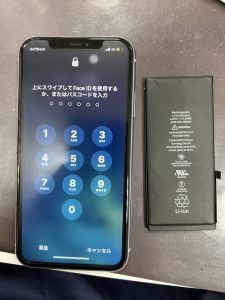 iPhone11 バッテリー交換