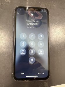 iPhone11　画面交換修理後