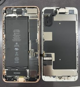 iPhone8Plus/画面の取り出し