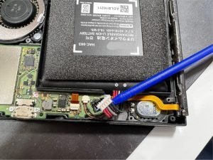 Switch/バッテリー取り外し