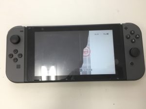 Switch ゲーム機修理 液晶破損