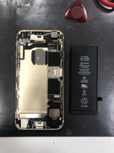 iPhone6s バッテリー交換修理 スマホスピタル熊本下通店
