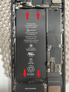 iPhoneSE2　バッテリー交換