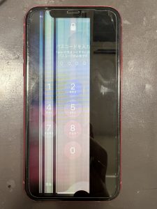 液晶破損 画面交換