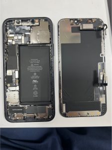 iPhone12　画面の取り外し
