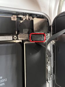 iPhoneSE2　フロントカメラ取り外し