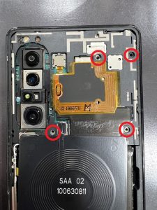 Xperia１Ⅱ　画面・BT交換6