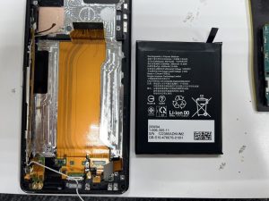 Xperia１Ⅱ　画面・BT交換14