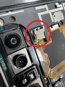 Xperia１Ⅱ　画面・BT交換7