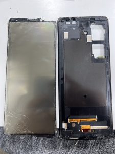Xperia１Ⅱ　画面・BT交換4